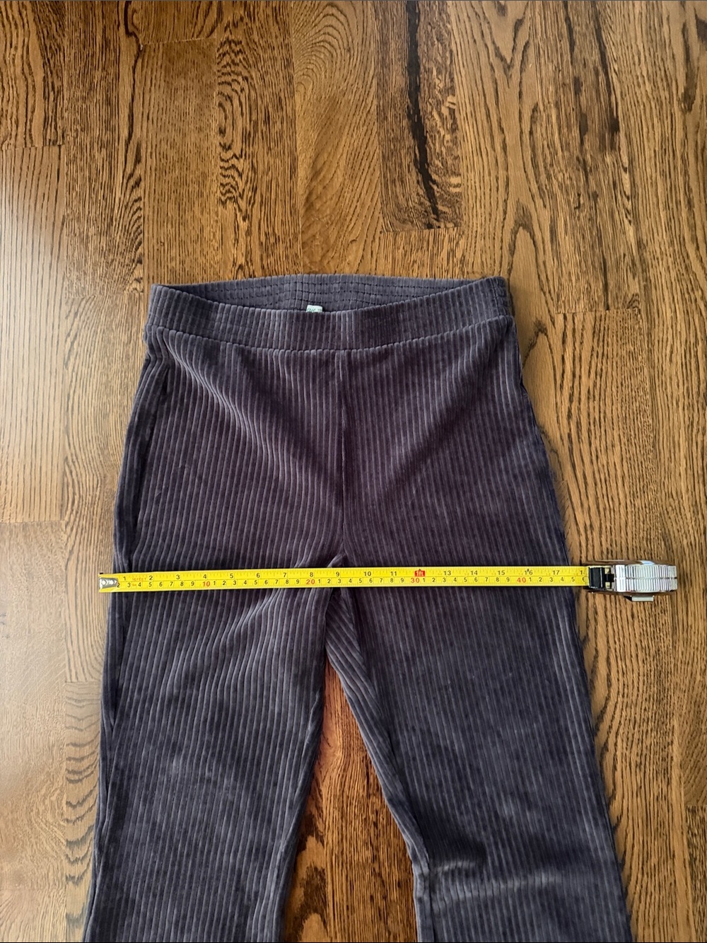 Aerie grey cord flare leggings medium - Picture 8 of 12